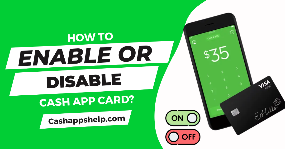 How To Disable Cash App Card